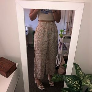 wide leg pants
